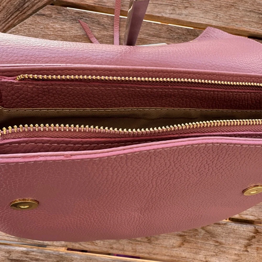 Elegant Real Italian Leather Shoulder Bags